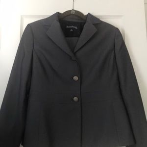 Evan Picone Dark Gray Pant Suit